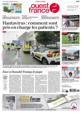 Cover of Ouest France (Orne)
