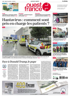 Cover of Ouest France (Ploermel)