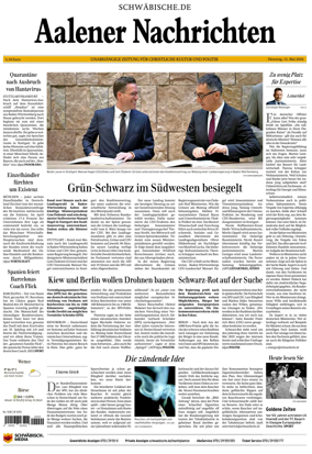 Cover of Aalener Nachrichten