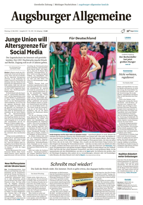 Cover of Augsburger Allgemeine (Land Nord)