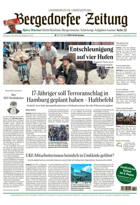 Cover of Bergedorfer Zeitung