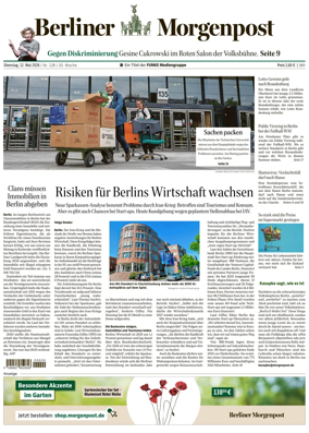 Cover of Berliner Morgenpost