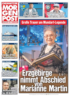 Cover of Chemnitzer Morgenpost