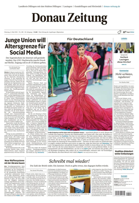 Cover of Donau Zeitung