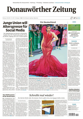 Cover of Donauwoerther Zeitung