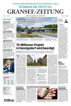 Cover of Gransee-Zeitung