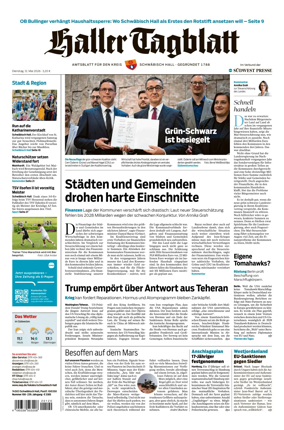 Cover of Haller Tagblatt