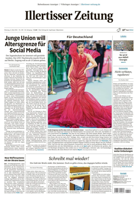 Cover of Illertisser Zeitung