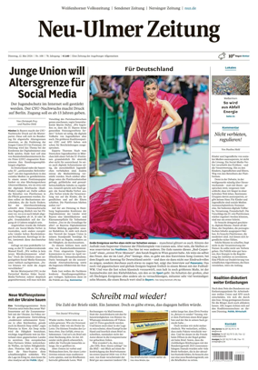 Cover of Neu-Ulmer Zeitung