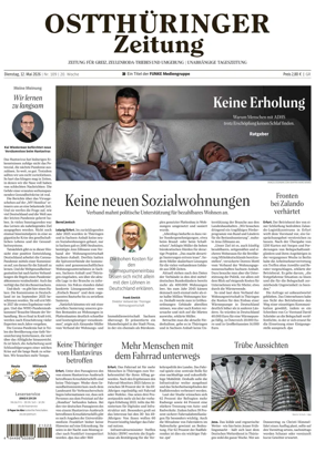 Cover of Ostthuringer Zeitung (Greiz)