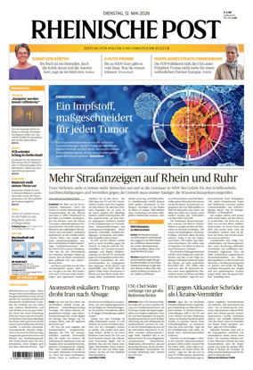 Cover of Rheinische Post Duesseldorf Meerbusch