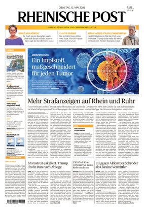 Cover of Rheinische Post Duisburg
