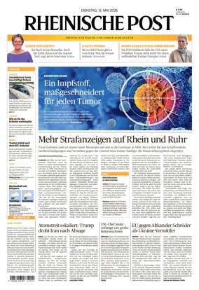 Cover of Rheinische Post Krefeld Kempen