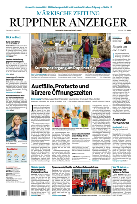 Cover of Ruppiner Anzeiger