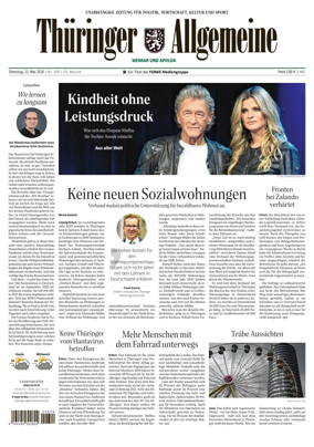 Cover of Thuringer Allgemeine (Apolda)