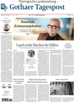 Cover of Thuringische Landeszeitung (Gotha)