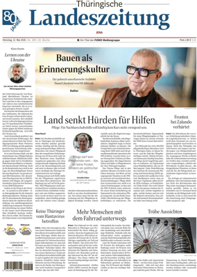Cover of Thuringische Landeszeitung (Jena)