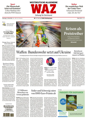 Cover of Westdeutsche Allgemeine Zeitung (Dortmund-Sud II)