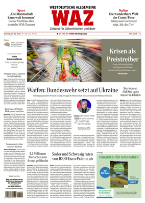 Cover of Westdeutsche Allgemeine Zeitung (Gelsenkirchen)