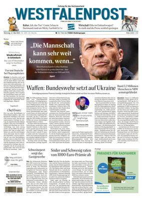 Cover of Westfalenpost (Brilon)