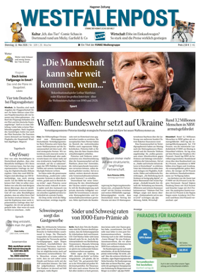 Cover of Westfalenpost (Hagen Hohenlimburg)