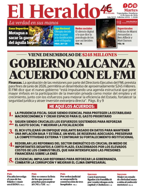 Cover of Diario El Heraldo