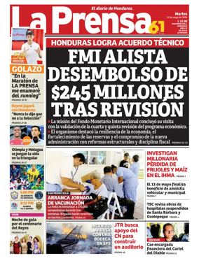 Cover of Diario La Prensa