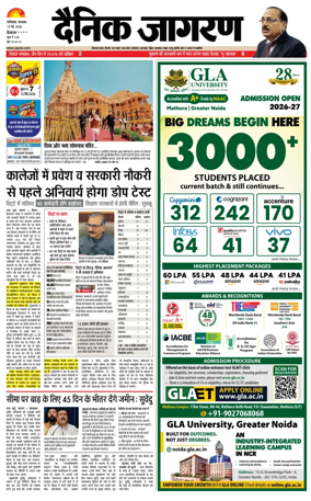 Cover of Dainik Jagran - Mandi