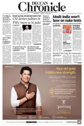 Cover of Deccan Chronicle