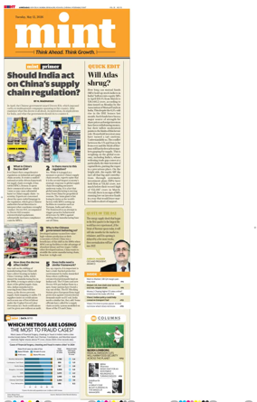 Cover of Mint Ahmedabad