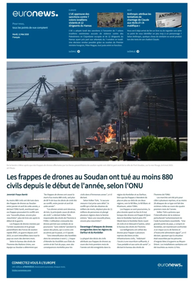 Cover of EuroNews (French Edition)