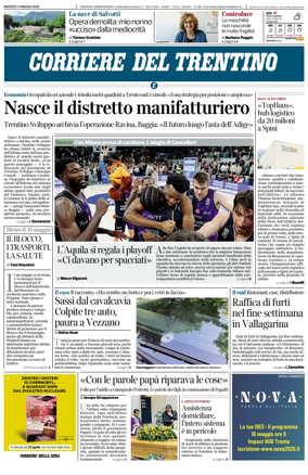 Cover of Corriere del Trentino