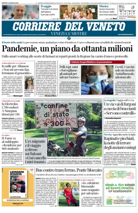 Cover of Corriere del Veneto (Venezia e Mestre)