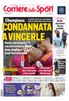 Cover of Corriere dello Sport (Roma)