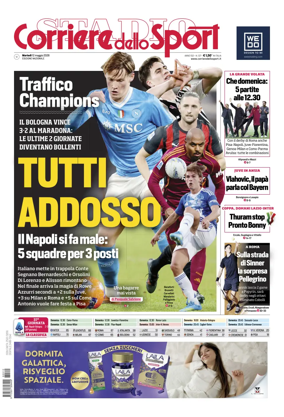 Cover of Corriere dello Sport