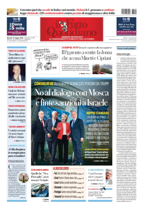 Cover of Il Fatto Quotidiano