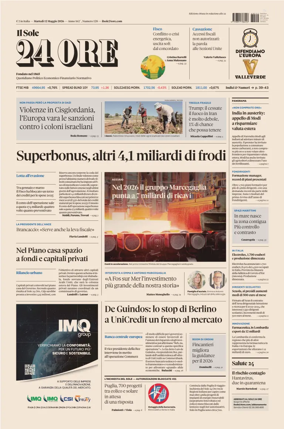 Cover of Il Sole 24 Ore