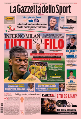 Cover of La Gazzetta dello Sport - Napoli