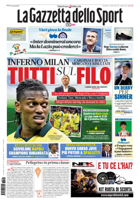 Cover of La Gazzetta dello Sport - Roma