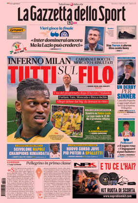 Cover of La Gazzetta dello Sport
