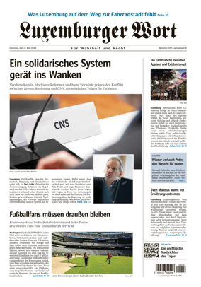 Cover of Luxemburger Wort