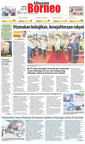 Cover of Utusan Borneo (Sarawak)