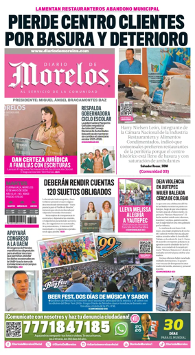 Cover of Diario de Morelos