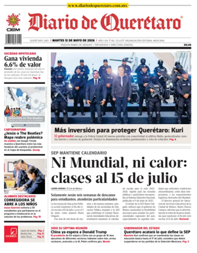 Cover of Diario de Queretaro