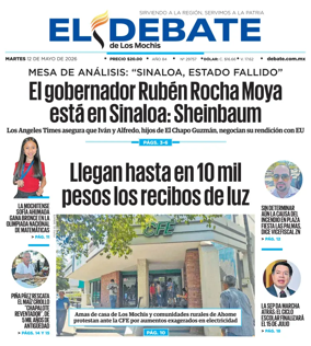 Cover of El Debate de Los Mochis