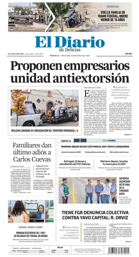Cover of El Diario de Delicias