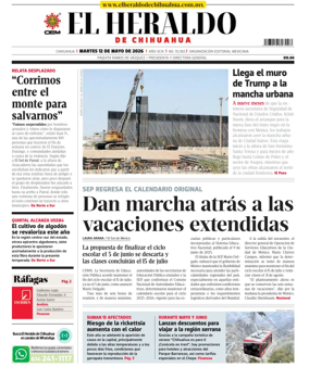 Cover of El Heraldo de Chihuahua