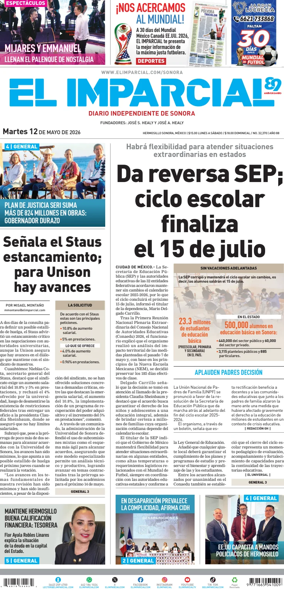 Cover of El Imparcial