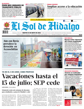 Cover of El Sol de Hidalgo