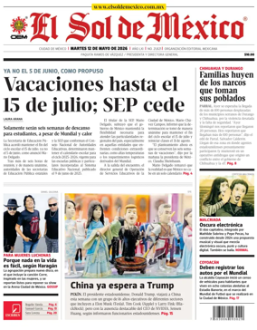 Cover of El Sol de Mexico
